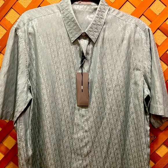 Dior woven men’s dress shirt